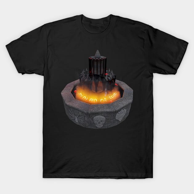 Fountain of Fear Logo T-Shirt by AnEldritchDreamGames